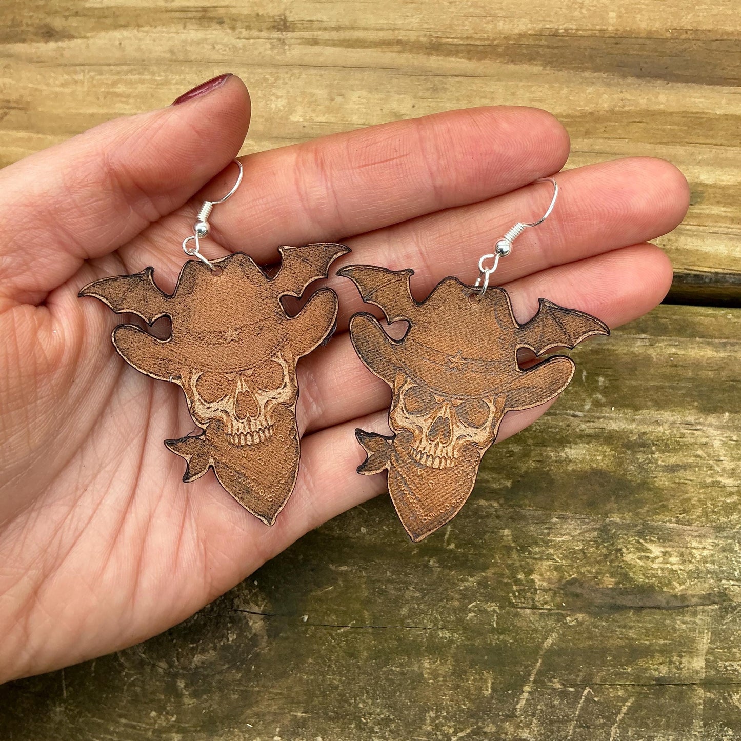 Halloween Skull Earrings